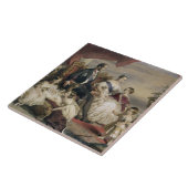 Carreau La Reine Victoria (1819-1901) et prince Albert (Côté)