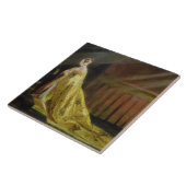 Carreau La Reine Victoria dans sa robe longue de (Côté)