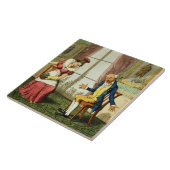 Carreau La remontrance, pub. par G. Humphrey, 1821 (colo (Côté)