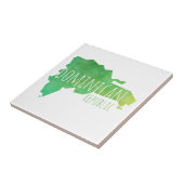 Carreau La République Dominicaine (Côté)