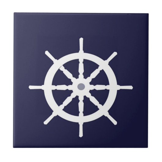 Carreau La roue du bateau blanc (Devant)