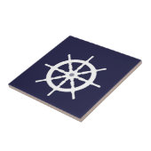Carreau La roue du bateau blanc (Côté)