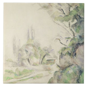 Carreau La route d'enroulement, c.1900-06 (la semaine sur