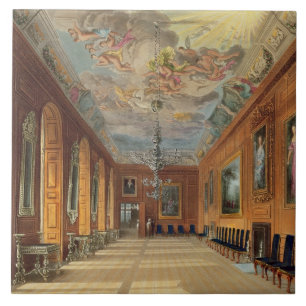Carreau La salle de boule, château de Windsor, 'de Reside