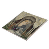 Carreau La salle des deux soeurs à Alhambra, Grana (Côté)