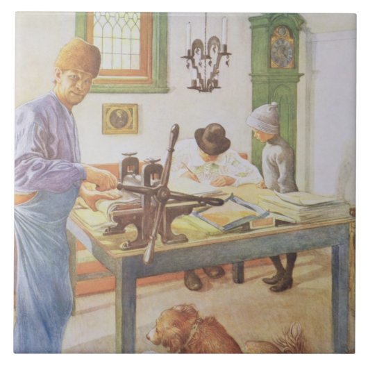 Carreau La salle des estampes, pub. dans "Lasst Licht (Devant)