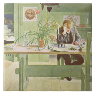 Carreau La salle d'étude, pub. dans "Lasst Licht Hinin"