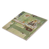 Carreau La salle d'étude, pub. dans "Lasst Licht Hinin" (Côté)