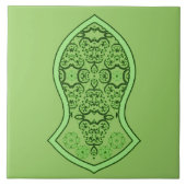 Carreau La Sandale Du Prophète (Vert) (Devant)