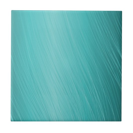 Carreau la sarcelle d'hiver, aqua, turquoise, a rayé le (Devant)