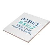 Carreau La science se moque de ce que vous croyez (Côté)