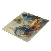 Carreau « La Sirène » par Warwick Goble (Côté)