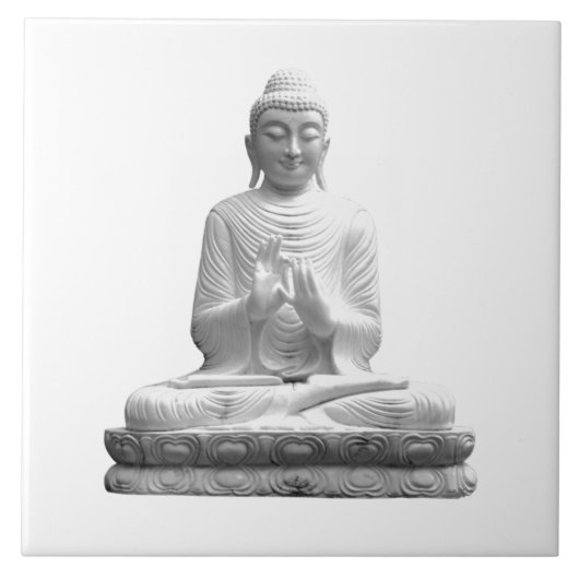 Carreau La statue du Bouddha blanc (Devant)