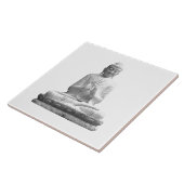 Carreau La statue du Bouddha blanc (Côté)