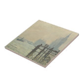 Carreau La Tamise sous Westminster par Claude Monet (Côté)