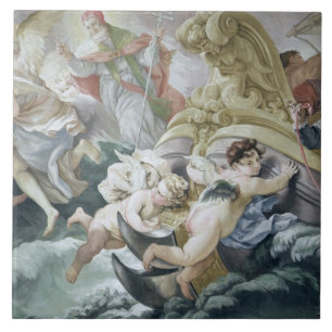 Carreau La tempête miraculeuxment calmée sur le contact