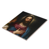 Carreau La tentation du Christ, Titien (Côté)