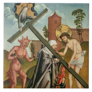 Carreau La tentation d'un saint