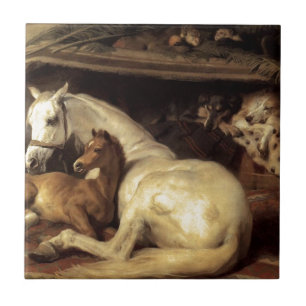 Carreau La tente arabe par Edwin Henry Landseer