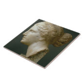 Carreau La tête de Kauffmann, romaine (marbre) (Côté)