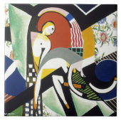 Carreau La Thundershower, oeuvre colorée (Devant)