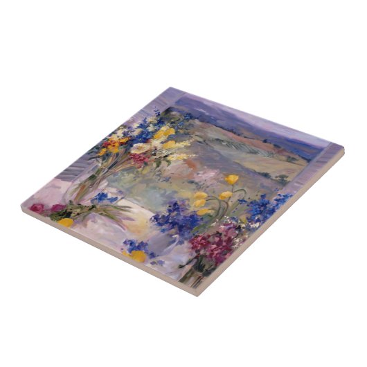 Carreau La Toscane florale (Côté)