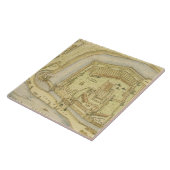 Carreau La tour de Londres, d'une enquête faite en 1597 (Côté)