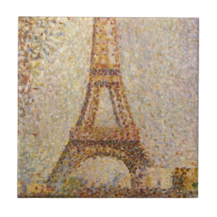 Carreau La Tour Eiffel par Georges Seurat, Beaux-Arts Anci