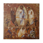 Carreau La transformation de l'icône du Christ (Devant)