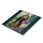 CARREAU LA TUILE À FEUILLAGE PERSISTANT D'ARRIÈRE - PLAN (Côté)