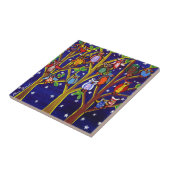 Carreau La Tuile d'art populaire Whimsical Owners (Côté)