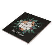 Carreau La verdure florale de Noël (Côté)