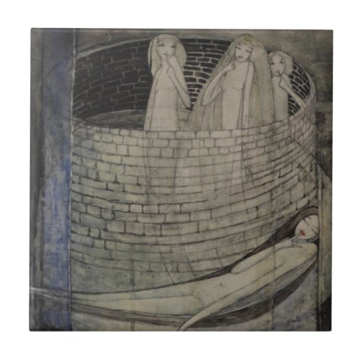 Carreau La vérité est au fond du puits (Devant)