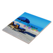 Carreau La vie commence à la retraite (Côté)