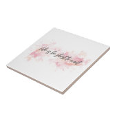 Carreau La vie est trop courte pour attendre (Côté)