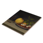 Carreau La vie toujours avec le fruit, les gâteaux et le (Côté)