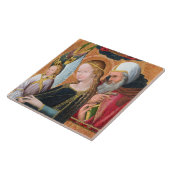 Carreau La Vierge à l'Enfant avec Saint Joseph (Côté)