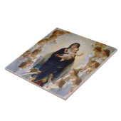 Carreau La Vierge aux anges, Bouguereau (Côté)