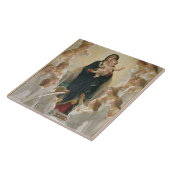 Carreau La Vierge avec Angels, 1900 (Côté)