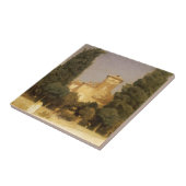 Carreau La Villa Malte, Rome par Lord Frederic Leighton (Côté)