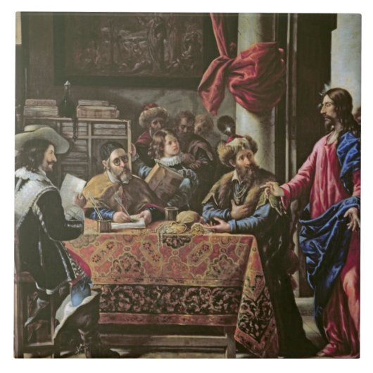 Carreau La vocation de St Matthew (Devant)