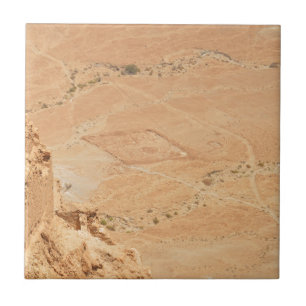 Carreau La Vue Depuis Masada