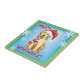 Carreau Laboratoire jaune heureux de Howlidays (Côté)