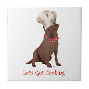 Carreau Labrador Retriever au Chocolat Cuisine