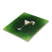 Carreau L'absinthe au cocktail vert (Côté)