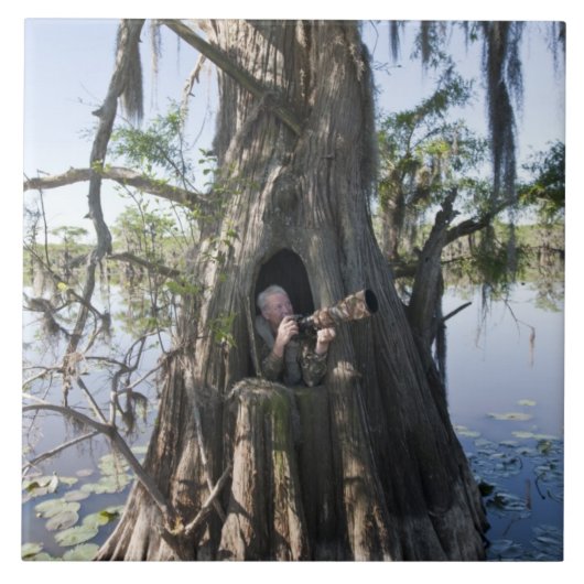 Carreau Lac Caddo, affût de chasse (Devant)