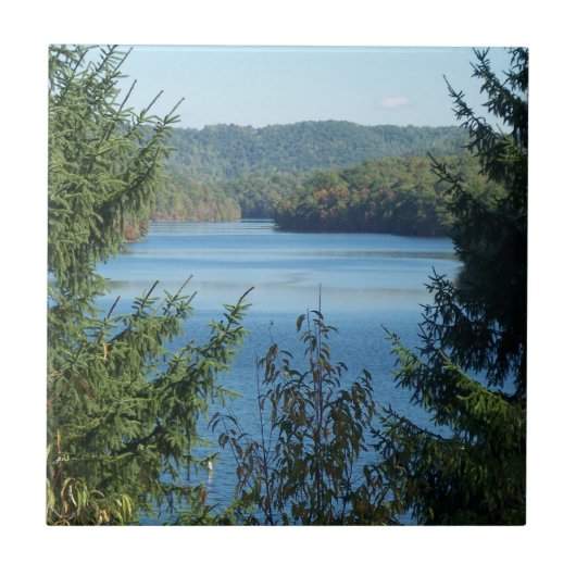 Carreau Lac et arbres (Devant)