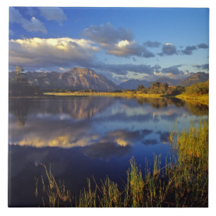 Carreau Lac Maskinonge dans le parc national des lacs Wate