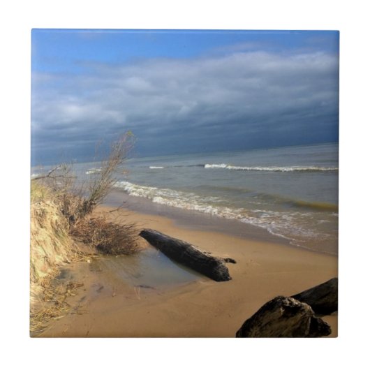 Carreau Lac Michigan, Sheboygan, Wisconsin (Devant)