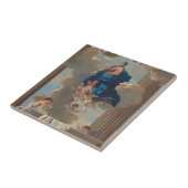 Carreau L'acceptation de la Vierge (Côté)